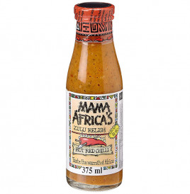Mama Africa's Zulu Relish Hot Red Chilli  Bottle  375 millilitre